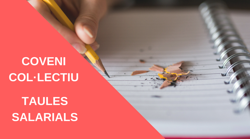 CONVENI COL·LECTIU. TAULES SALARIALS