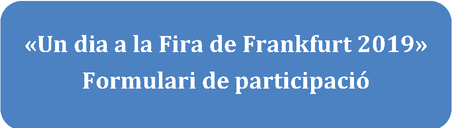 Un dia a la Fira de Frankfurt 2019