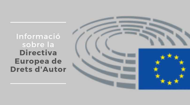 Informació sobre la Directiva Europea de Drets d’Autor